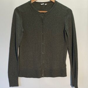 GAP Dark Green Cardigan Sweater